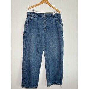 Carhartt FR Jeans Mens 36x30 Original Fit CAT 2 Fire Resistant Stone Wash Work